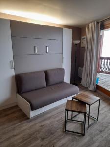 Posezení v ubytování Chalet L'Hermine