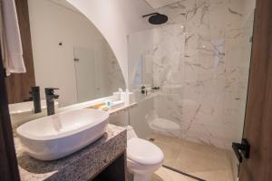 Koupelna v ubytování Hotel Zi One Luxury