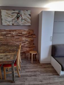 Posezení v ubytování Chalet L'Hermine