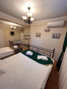 a bedroom with two beds in a room at Stone Garden Apart in Istanbul