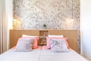 Posteľ alebo postele v izbe v ubytovaní HigueronRentals Casa Linda