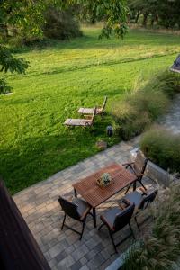 Zahrada ubytování Ferienwohnung Rehblick Spreewaldferien-Burg
