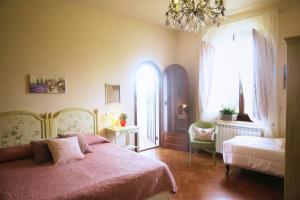 Postel nebo postele na pokoji v ubytování Villa Albertina