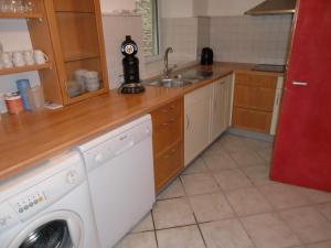 Dapur atau dapur kecil di Haus Janne