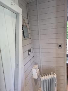 Koupelna v ubytování Glamping Hut - Riverside 6