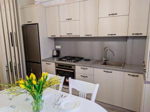 Een keuken of kitchenette bij Apartment Alexa