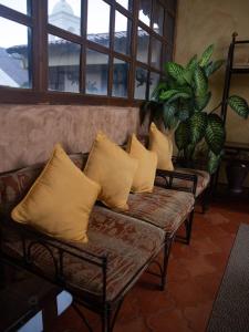 Гостиная зона в Hotel Plaza Copan