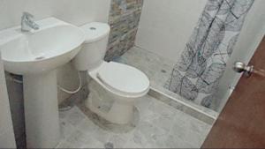 Koupelna v ubytování Villa Aurora