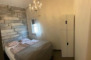 Voodi või voodid majutusasutuse Mörk Guesthouse toas