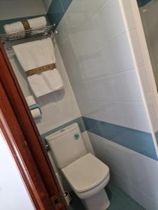 Koupelna v ubytování Hostal Fidalgo