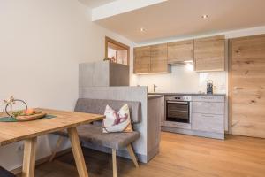 Kuchyň nebo kuchyňský kout v ubytování Zeit.Glück Appartements