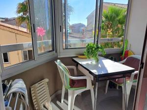 Balkón alebo terasa v ubytovaní Coeur de Corniche