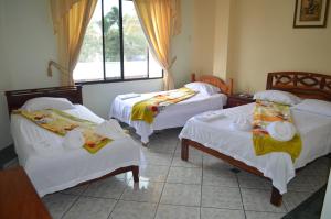 Voodi või voodid majutusasutuse Hostal Andry toas