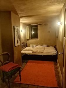 Voodi või voodid majutusasutuse Ferienhaus Woddow Uckermark toas