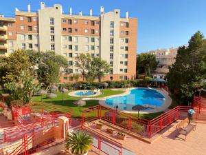 The swimming pool at or close to Costa Del Sol Seaside Studio - 5 Mins From Beach