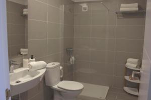Koupelna v ubytování Apartamento mágico con vistas al mar