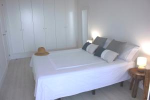 Postel nebo postele na pokoji v ubytování Apartamento mágico con vistas al mar