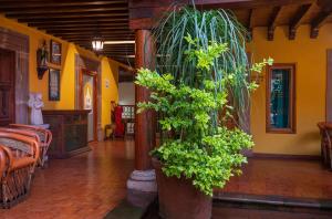 Posezení v ubytování Hotel la Parroquia
