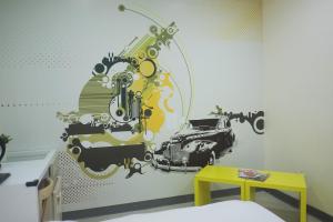 Fitness centrum a/nebo fitness zařízení v ubytování 柜富賓王旅店-台北館 Giant Rich King Plaza Hotel