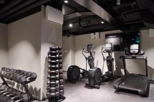 Fitness centrum a/nebo fitness zařízení v ubytování Solo Sokos Hotel Helsinki