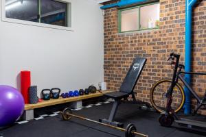 Fitness centrum a/nebo fitness zařízení v ubytování KiteSurf 1770 Beach House