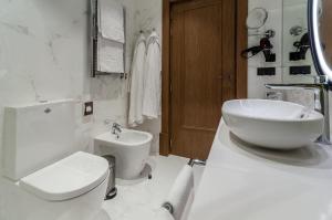 Salle de bains dans l'établissement Eurostars Lisboa Baixa