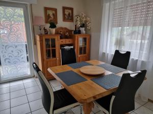 Χώρος καθιστικού στο Ferienwohnung Mohnblume +13 φωτογραφίες