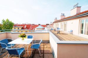 Balkon lub taras w obiekcie Hotel Allegro Wien