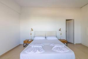 Posteľ alebo postele v izbe v ubytovaní Achilleas Luxury Suite with pool + 20 fotografií