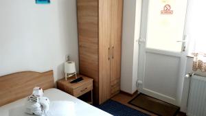 Postel nebo postele na pokoji v ubytování Casa Nicholas