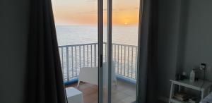 Ein allgemeiner Meerblick oder ein Meerblick von der Ferienwohnung aus