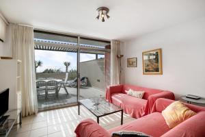 Χώρος καθιστικού στο Casa Médano 6 By Médano Rentals