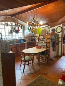 Η κουζίνα ή μικρή κουζίνα στο Casa Pozy - Paraiso Particular