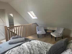 Posezení v ubytování Cotswold Lodge