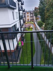 Budynek, w którym mieści się apartament