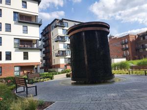 Budynek, w którym mieści się apartament