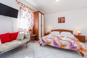 Postel nebo postele na pokoji v ubytování Villa Baska (3494)