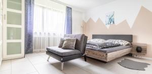 Et opholdsområde på Ferienwohnung Wallmerhof am ländlichen Wimberg