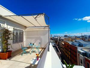 Balkón alebo terasa v ubytovaní Good Vibes Apartment