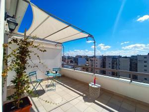 Balkón alebo terasa v ubytovaní Good Vibes Apartment
