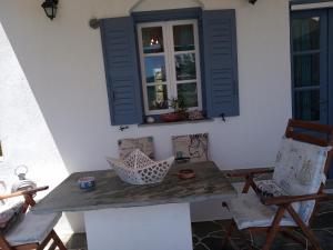 Balkón nebo terasa v ubytování Giaglakis Rooms