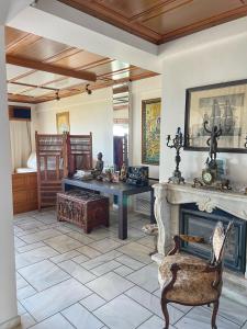 Posezení v ubytování Home House Rethymno