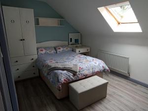 Postel nebo postele na pokoji v ubytování Foreen Lodge, Achill Island