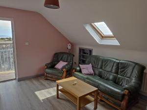 Posezení v ubytování Foreen Lodge, Achill Island