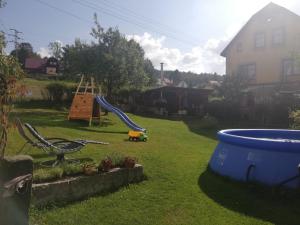 Herní místnost nebo prostor pro děti v ubytování Apartmán Saxán Smržovka