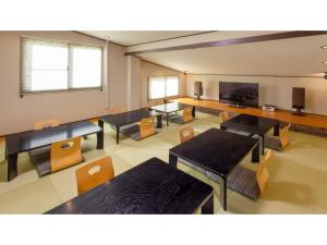 Телевизор и/или развлекательный центр в Villa Schole Hakuba - Vacation STAY 34165v