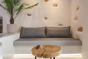 Posezení v ubytování Barbarigos luxury spa apartments