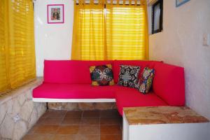 Posezení v ubytování Akumal Paradise Private Studio - Wifi, AC
