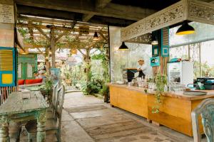 Zahrada ubytování Nauna Villa Ubud + 37 fotografií