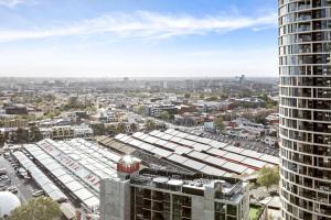 Nespecifikovaný výhled na destinaci Melbourne nebo výhled na město při pohledu z apartmánu